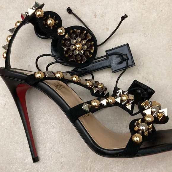 Rare Louboutin Kaleikita heels new - Picture 8 of 16